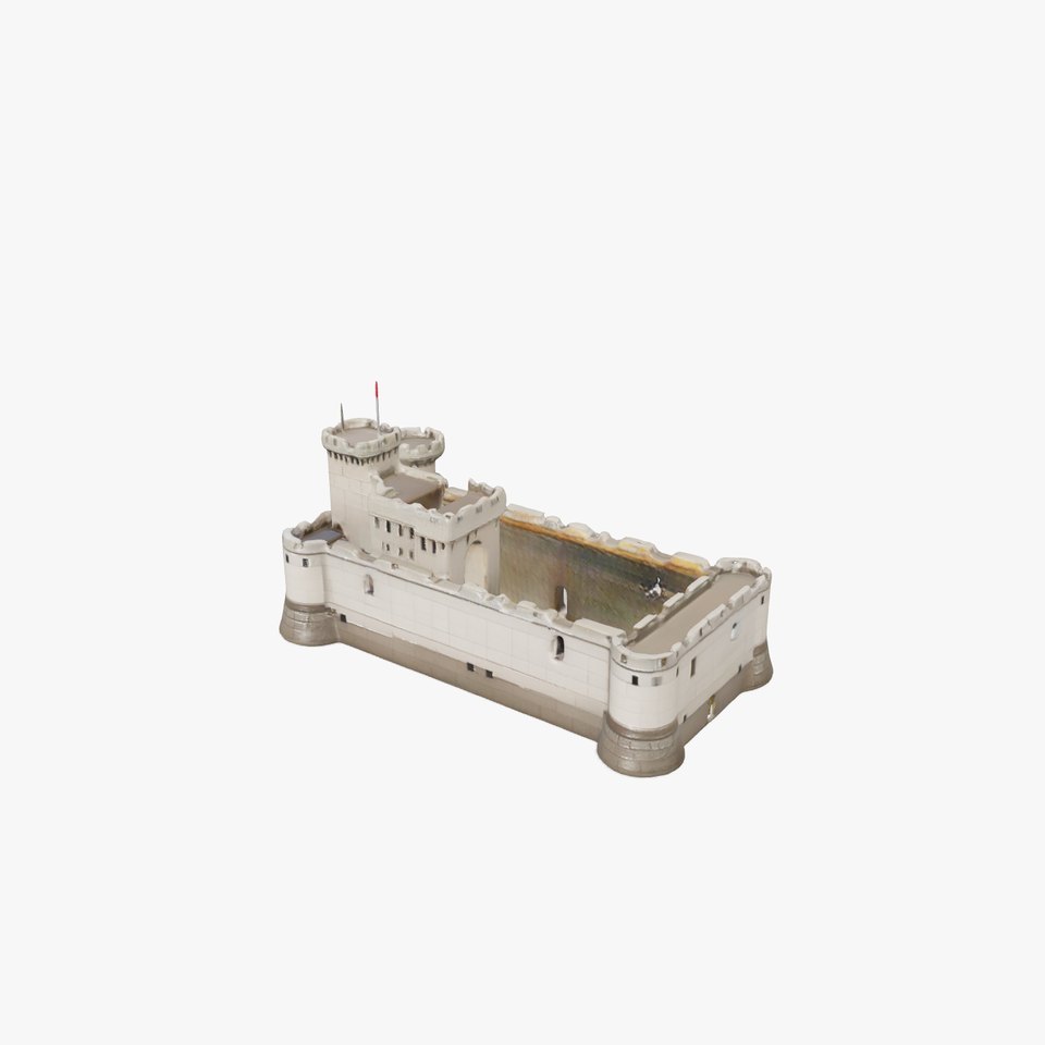 Medieval Stone Castle model pack