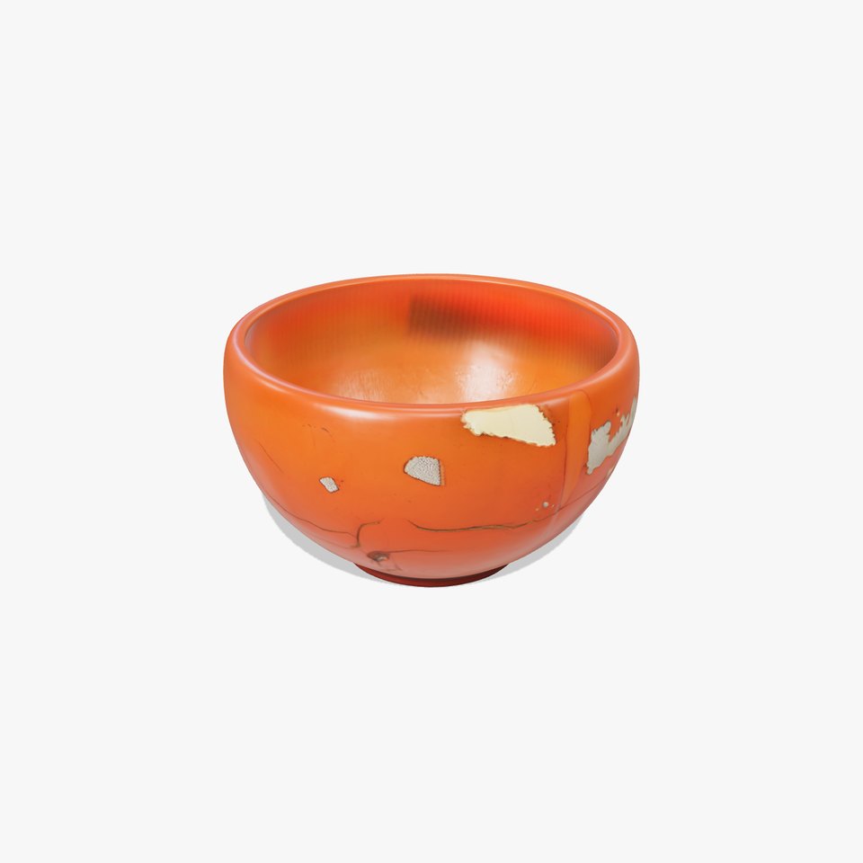 Rustic Terracotta Bowl model pack