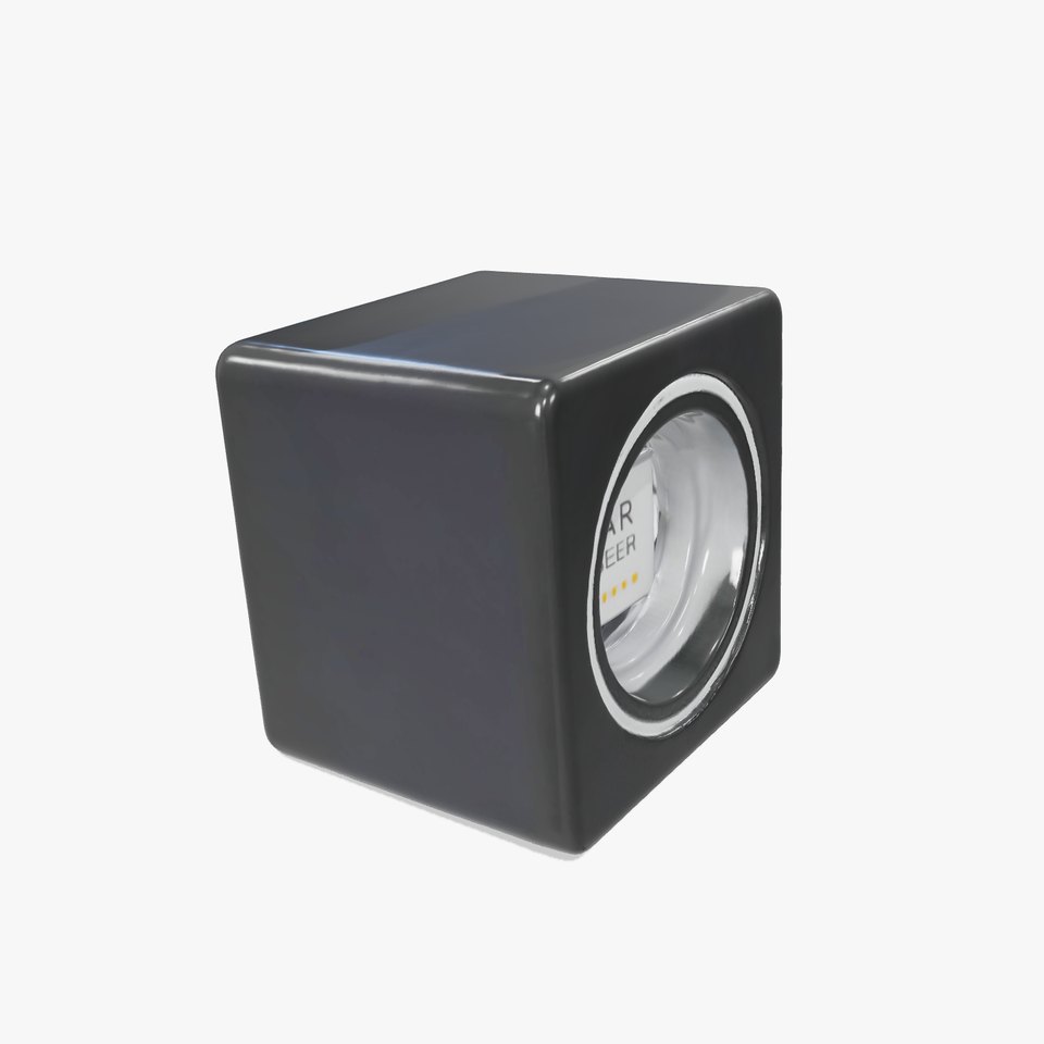 Black Lidar Sensor model pack