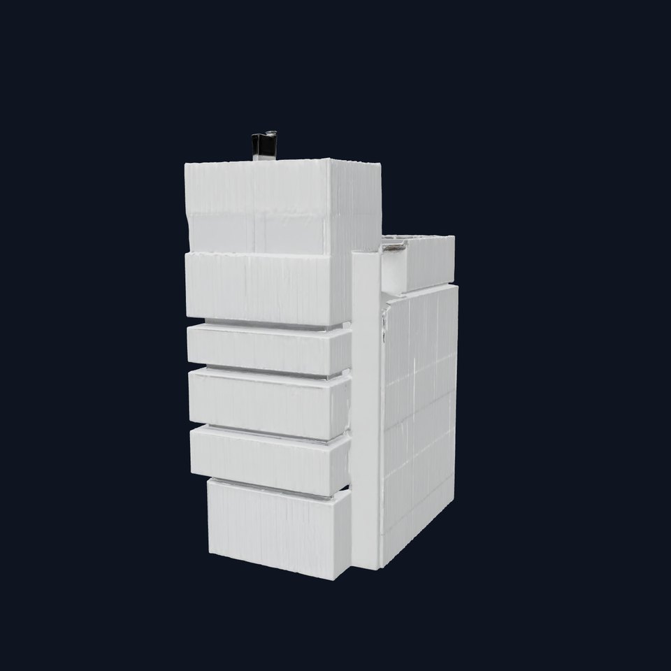 Modern Black Skyscraper model pack