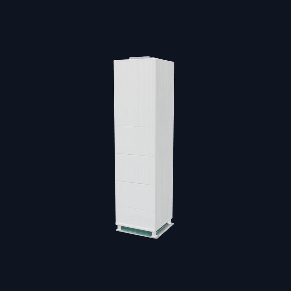 Modern White Skyscraper model pack