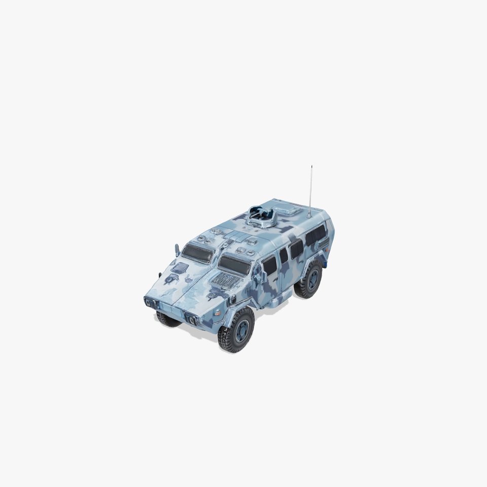 Camouflage Military Vehicle model pack