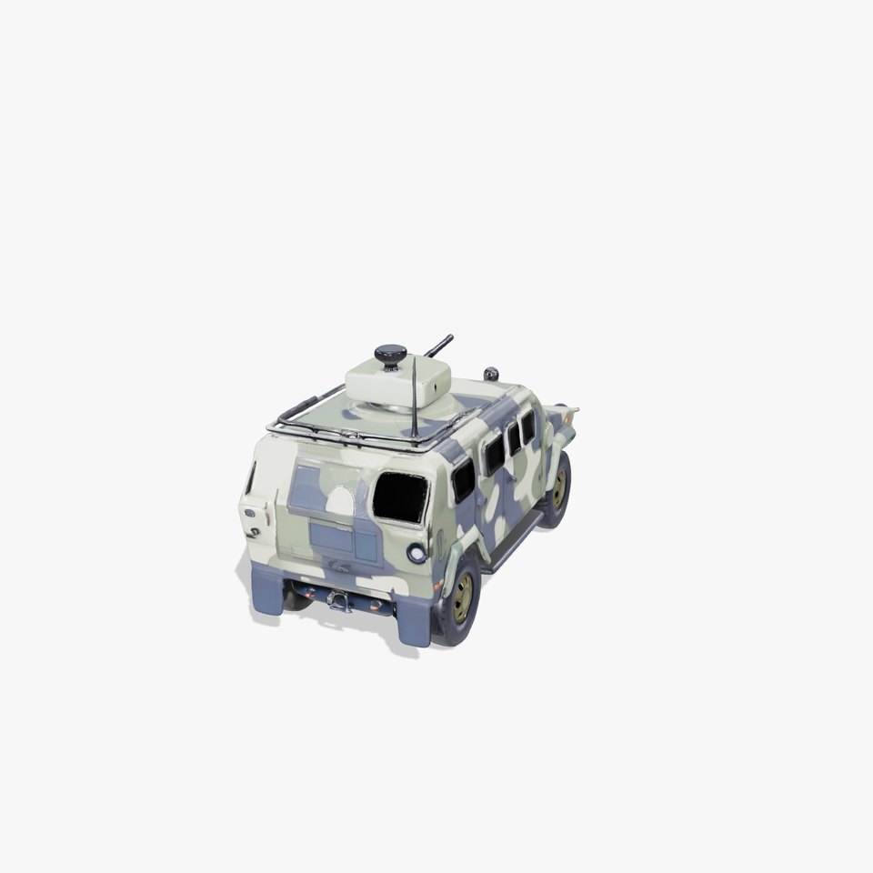 Camouflage Armored Vehicle model pack