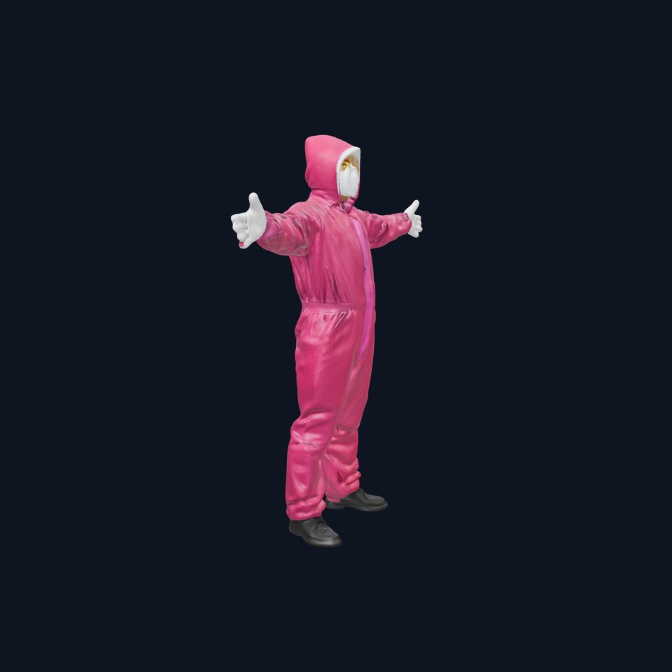 Protective Hazmat Suit model pack