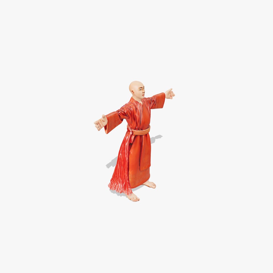 Monk Robe Character model pack