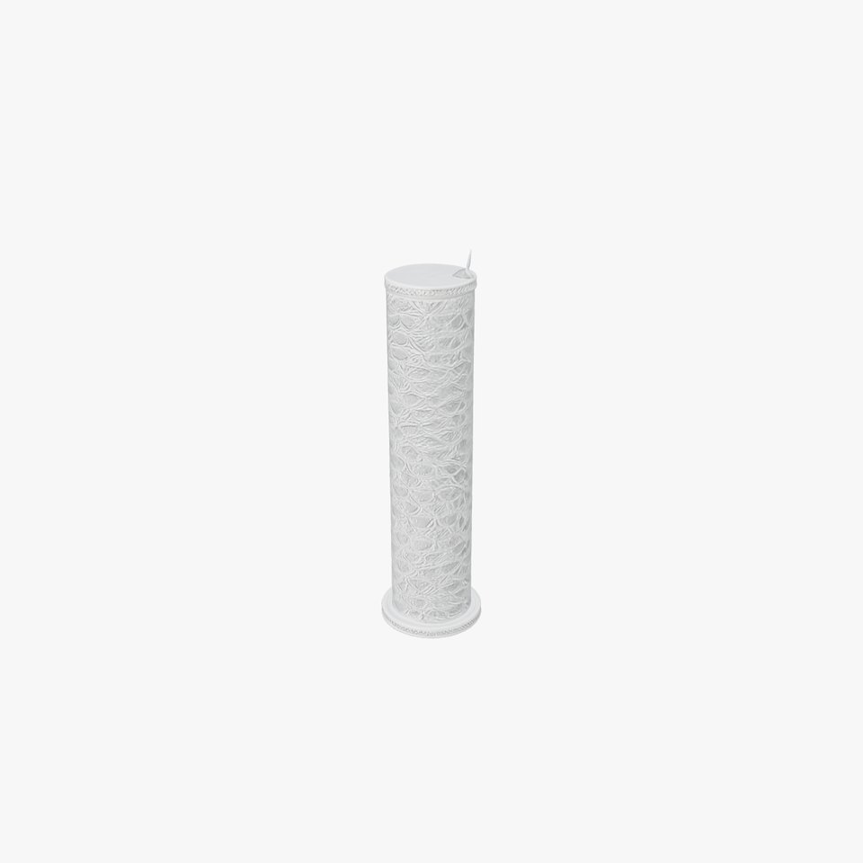 Intricate Silver Cylinder model pack