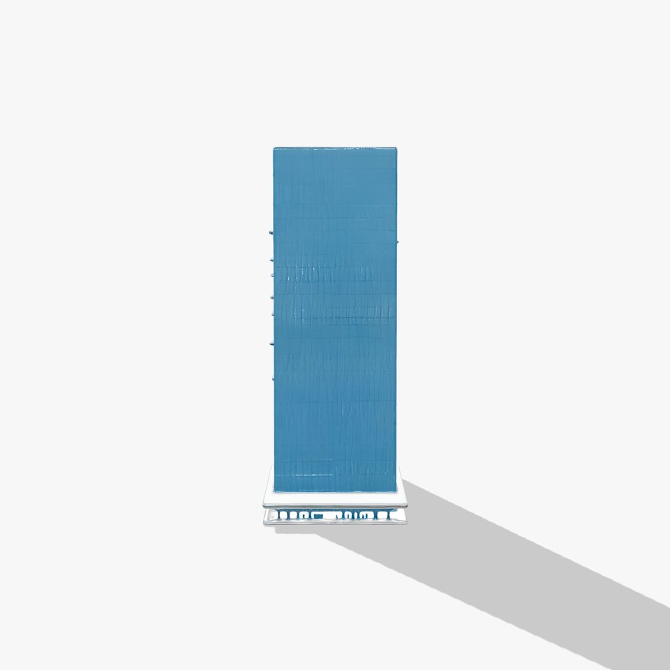 Blue Glass Skyscraper model pack