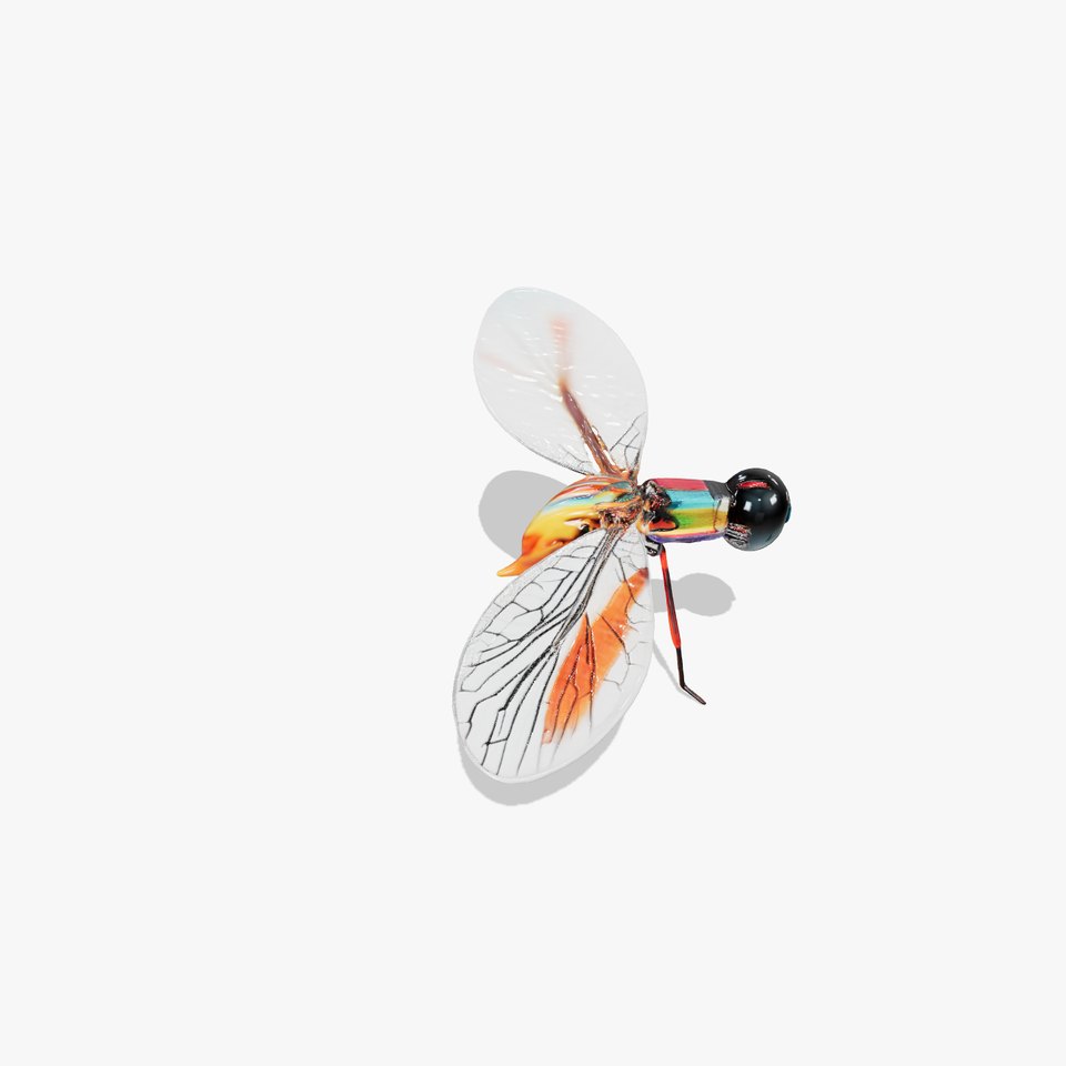 Colorful Dragonfly model pack