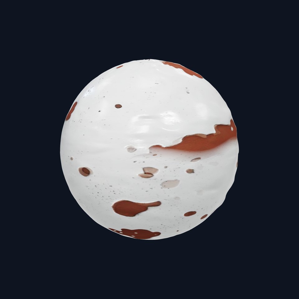 HQ PBR Textures Set Peeling Painted Plaster