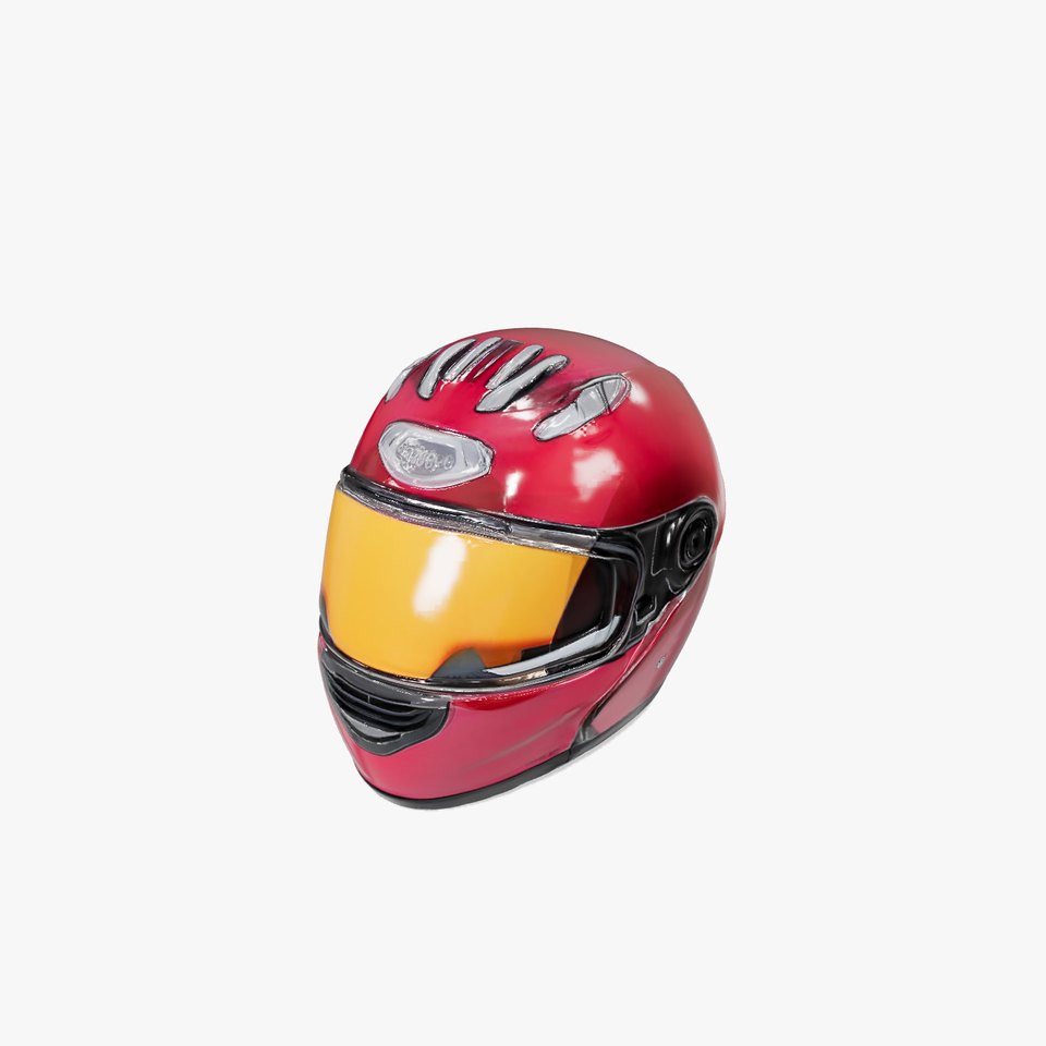 Crimson Racing Helmet model pack