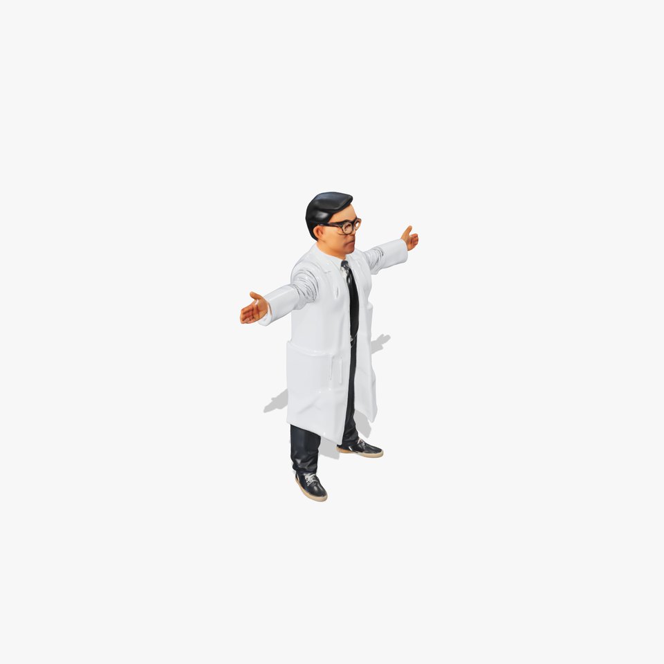 Professional Scientist model pack