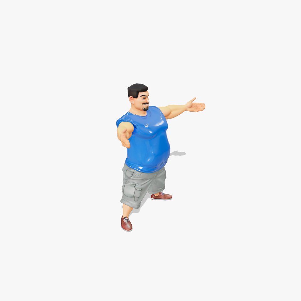 Casual Man Outfit model pack