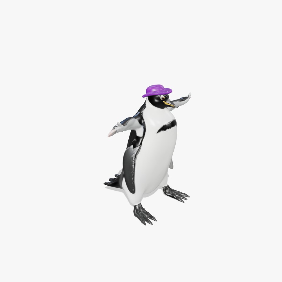 Dapper Penguin model pack