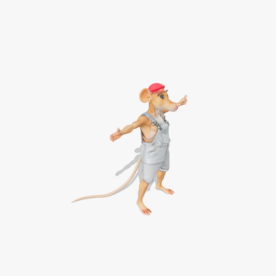 Adventurous Mouse Character model pack