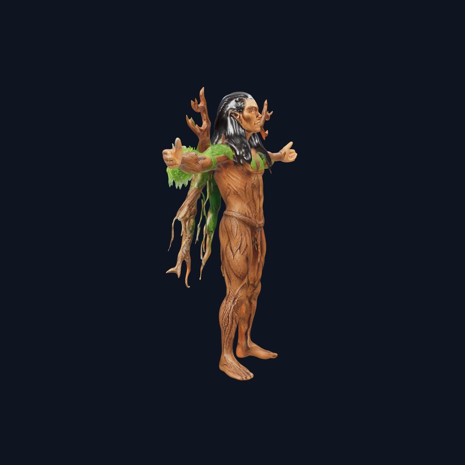 Forest Guardian Ent model pack