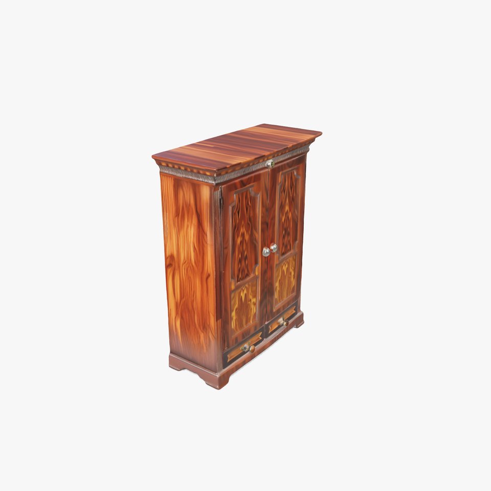 Vintage Wooden Cabinet model pack