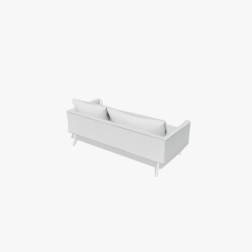 Modern Gray Sofa model pack