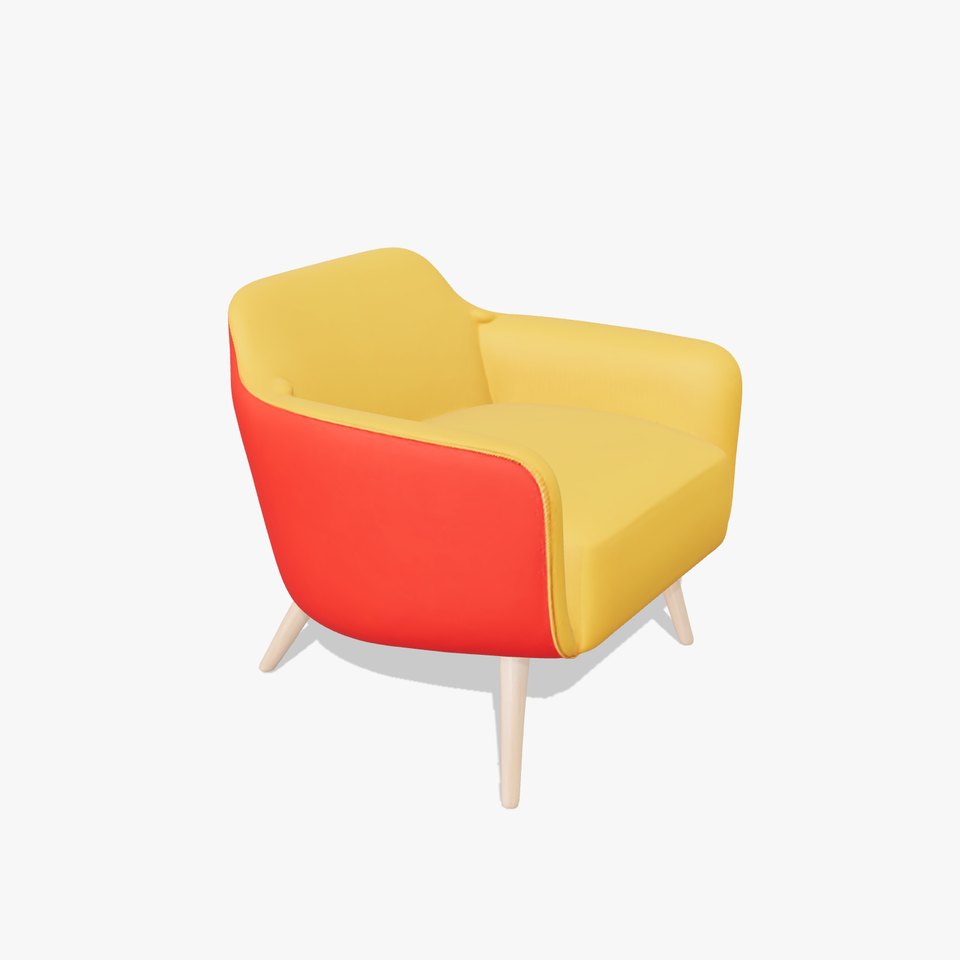 Vibrant Armchair model pack