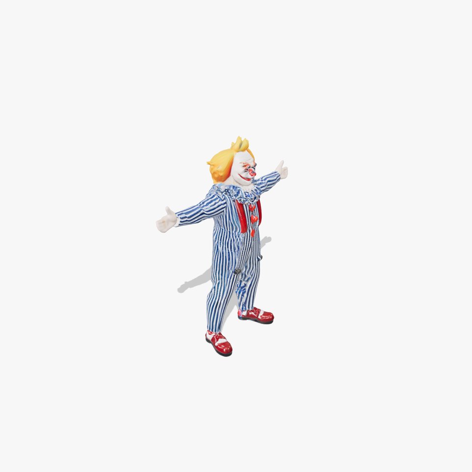 Colorful Clown Costume model pack