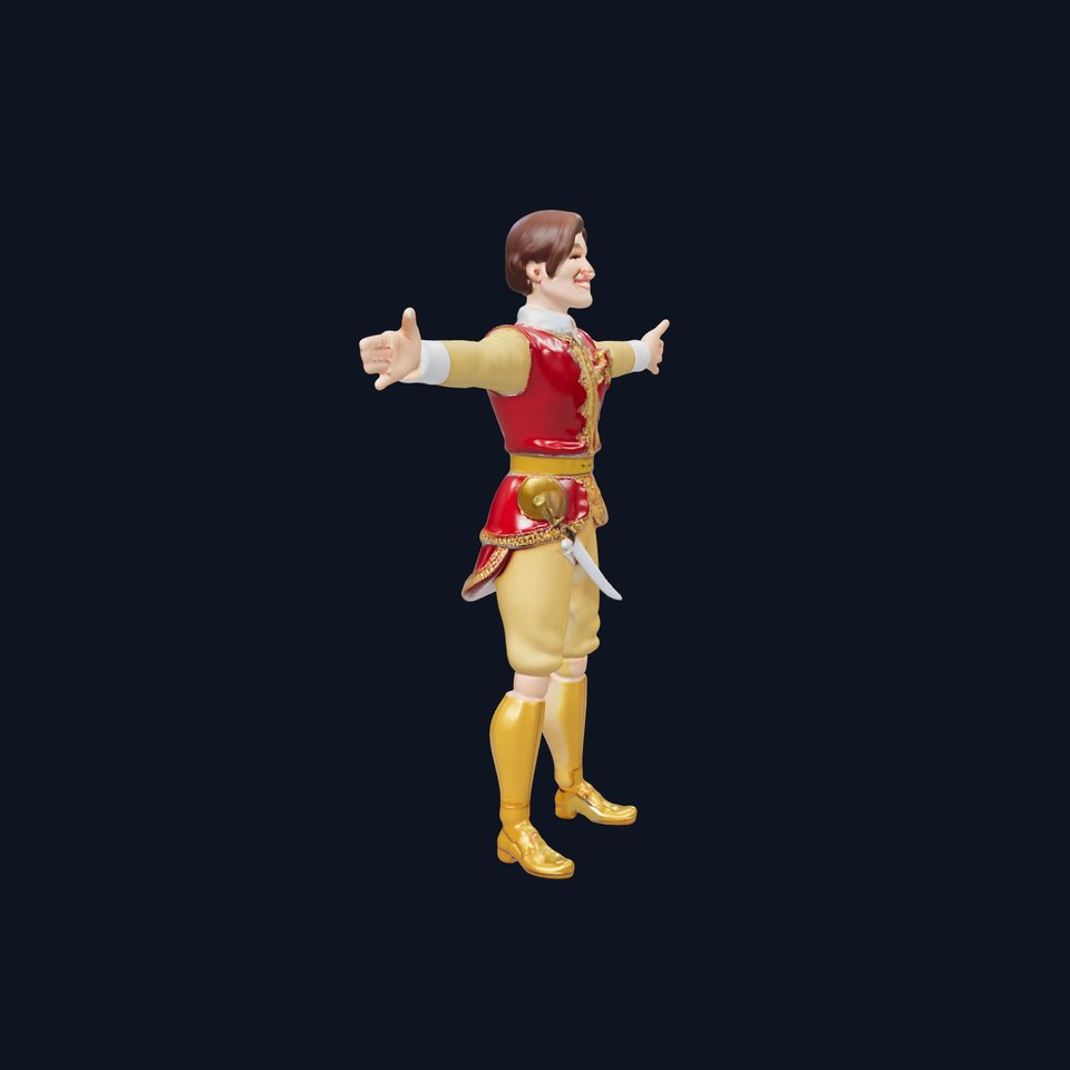 Charming Royal Prince model pack