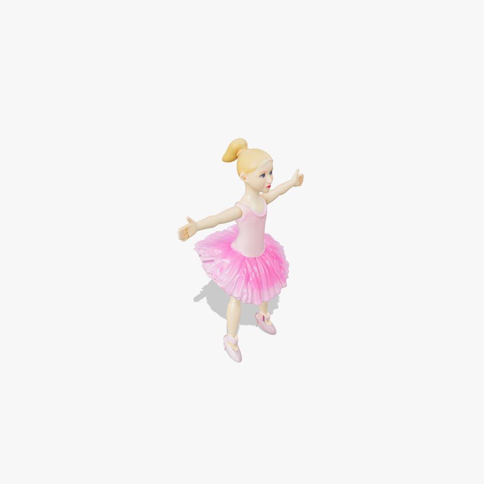 Graceful Ballerina model pack