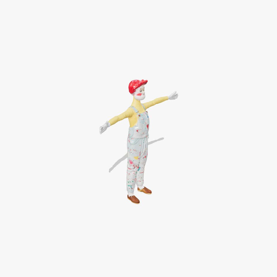 Colorful Clown Character model pack
