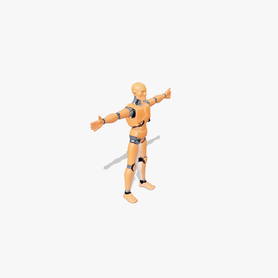Orange Crash Test Dummy model pack