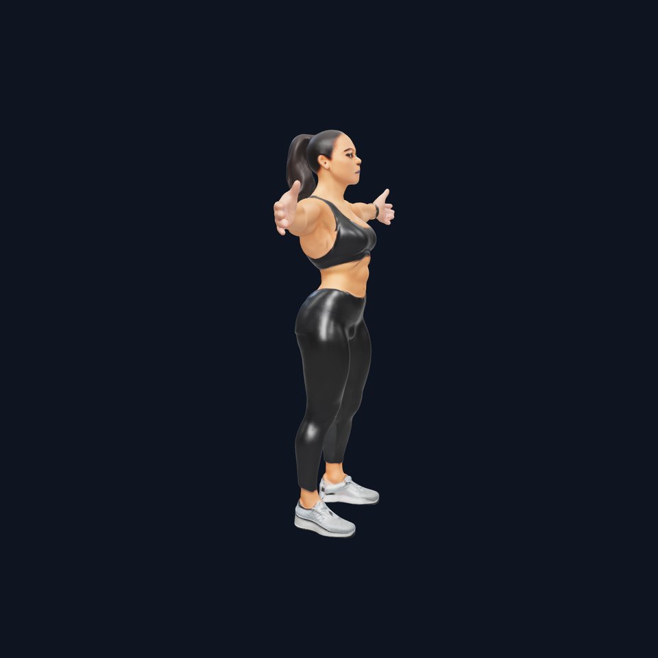 Athletic Fitness Woman model pack