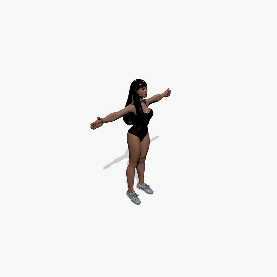 Elegant Swimsuit Model Pack