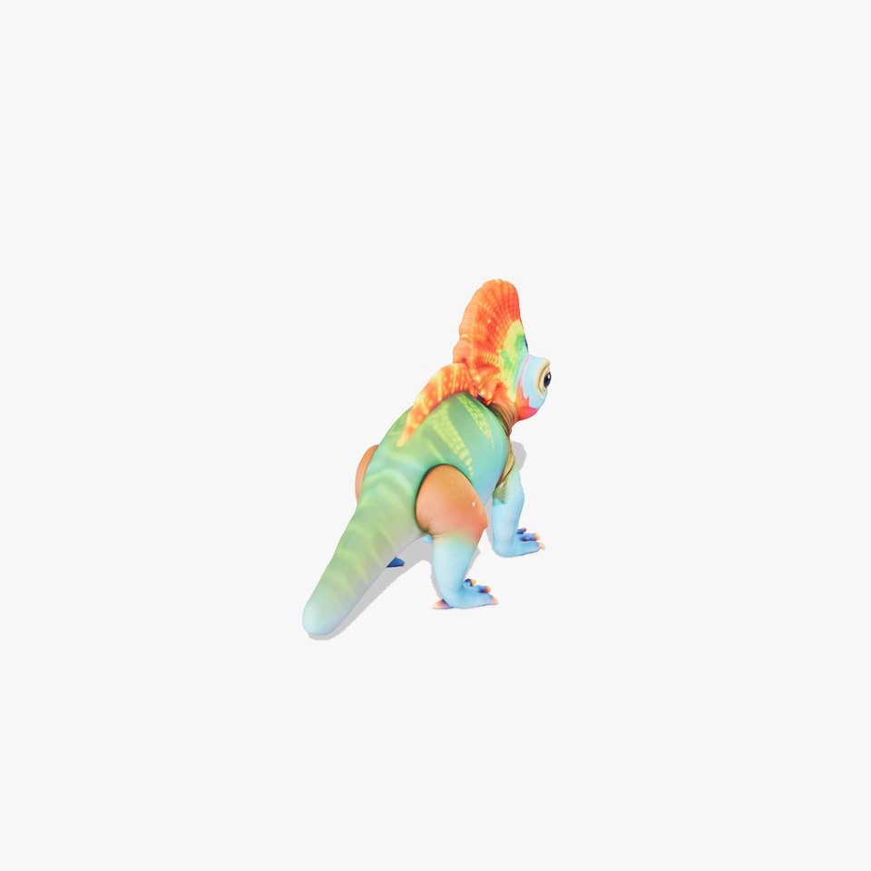 Rainbow Lizard Character model pack