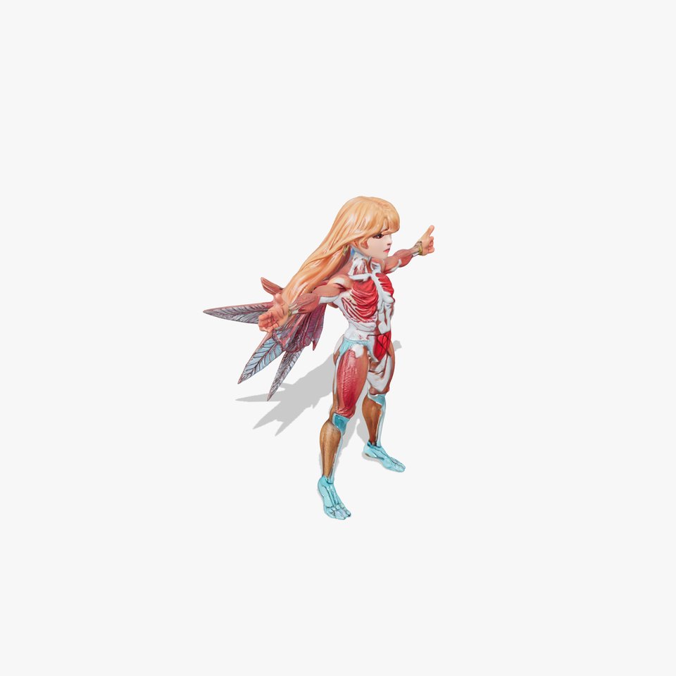 Winged Anatomical Fairy model pack