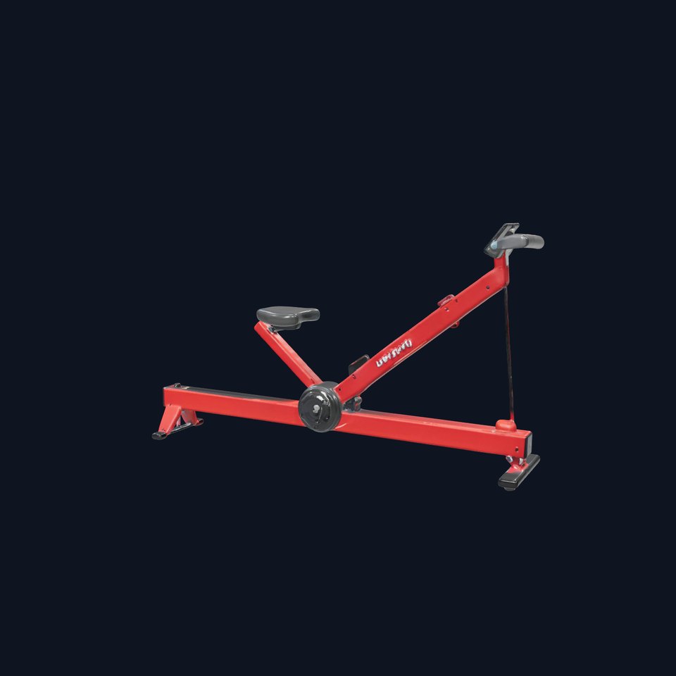 Red Rower Exercise model pack