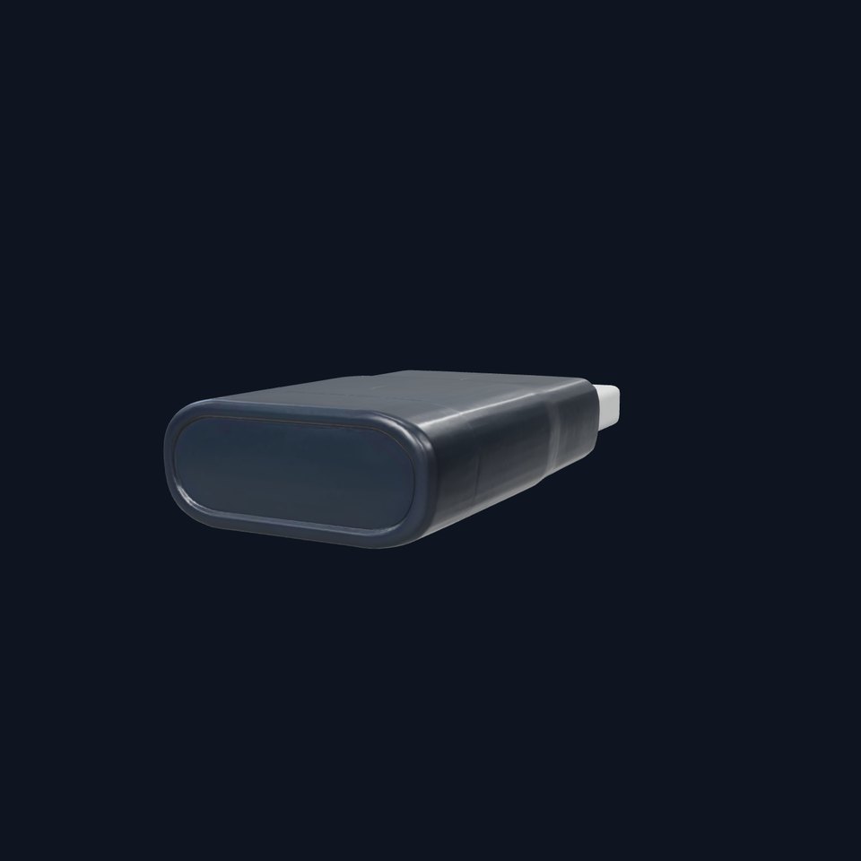 Sleek USB Drive model pack
