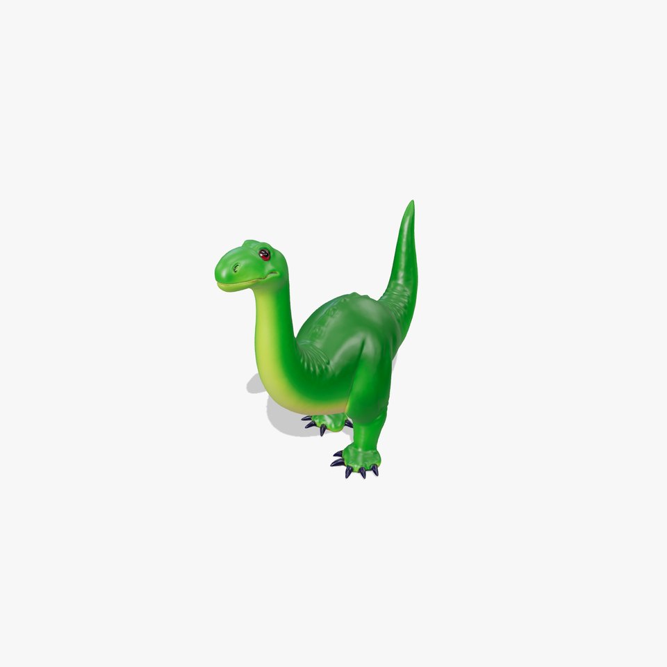 Green Dinosaur model pack