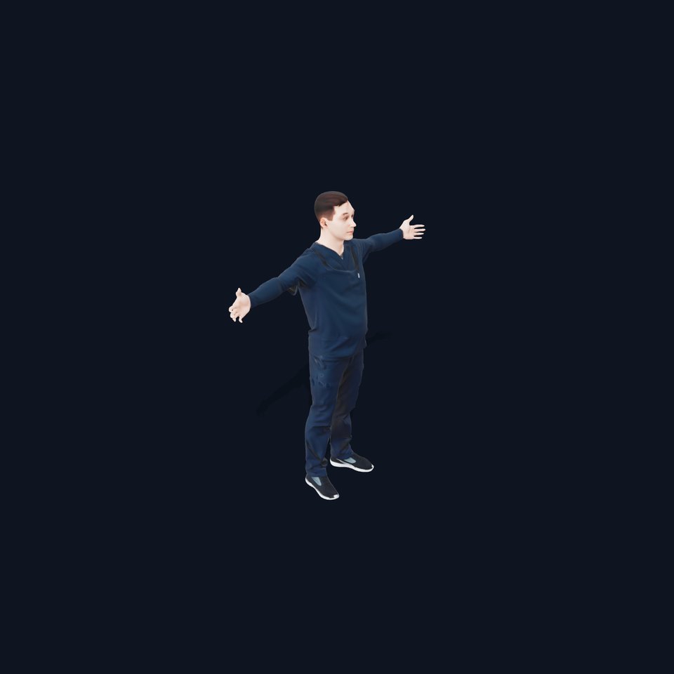 Professional Male Nurse model pack