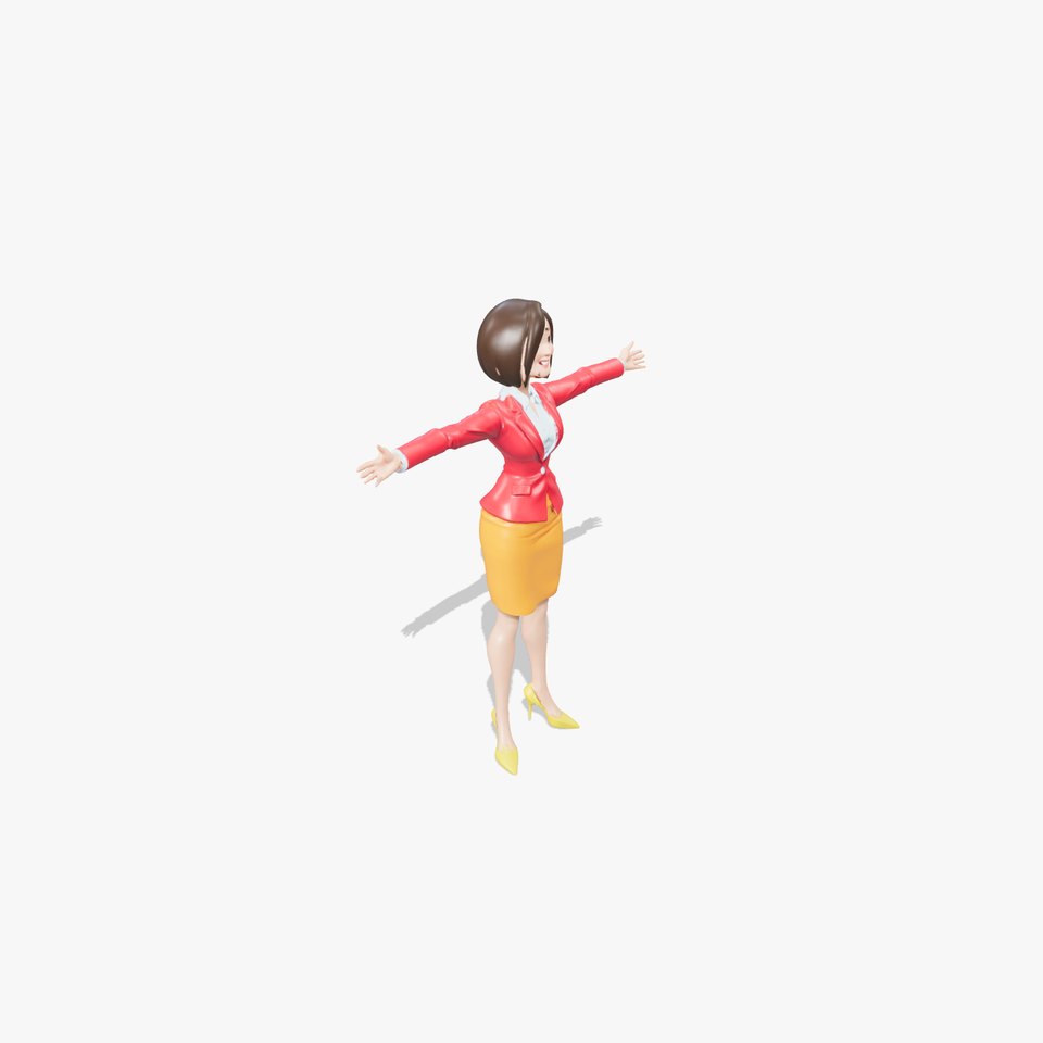 Business Attire Woman model pack