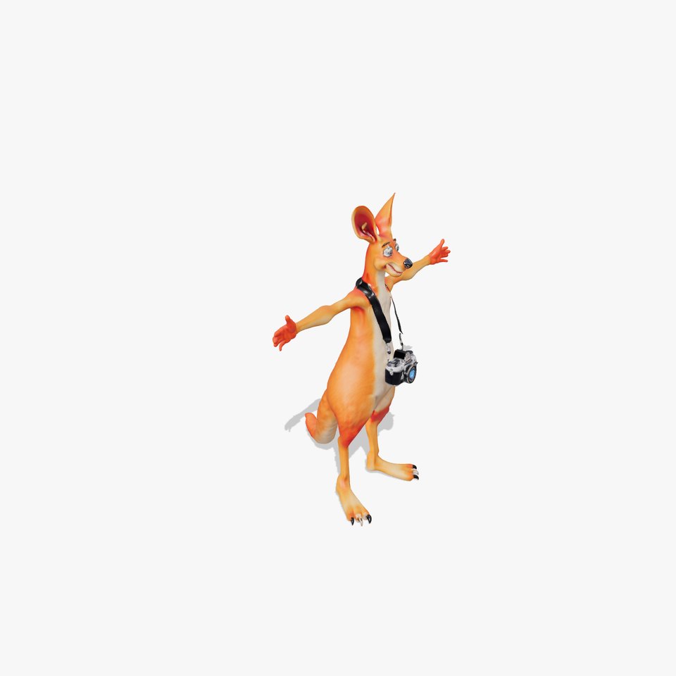 Charming Camera Kangaroo model pack