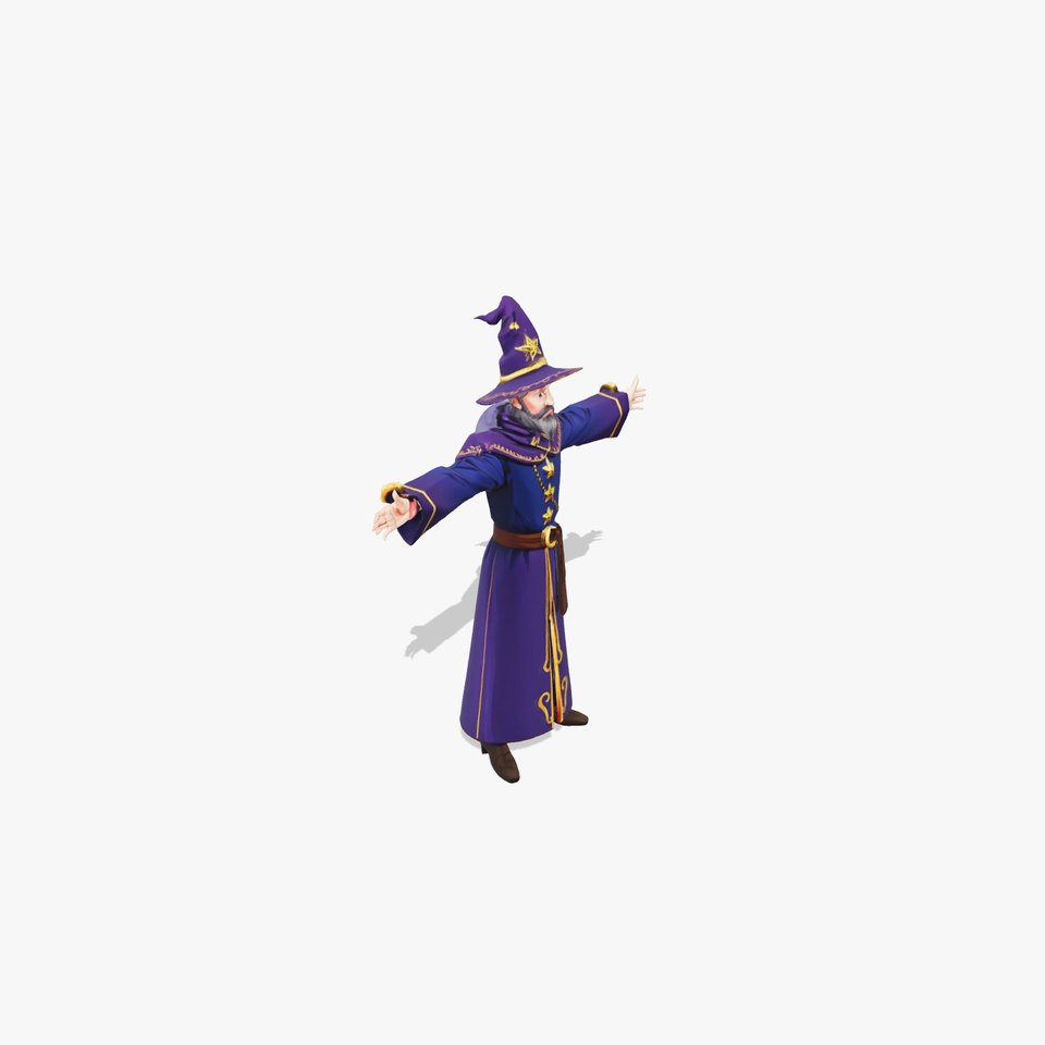 Enchanted Wizard model pack