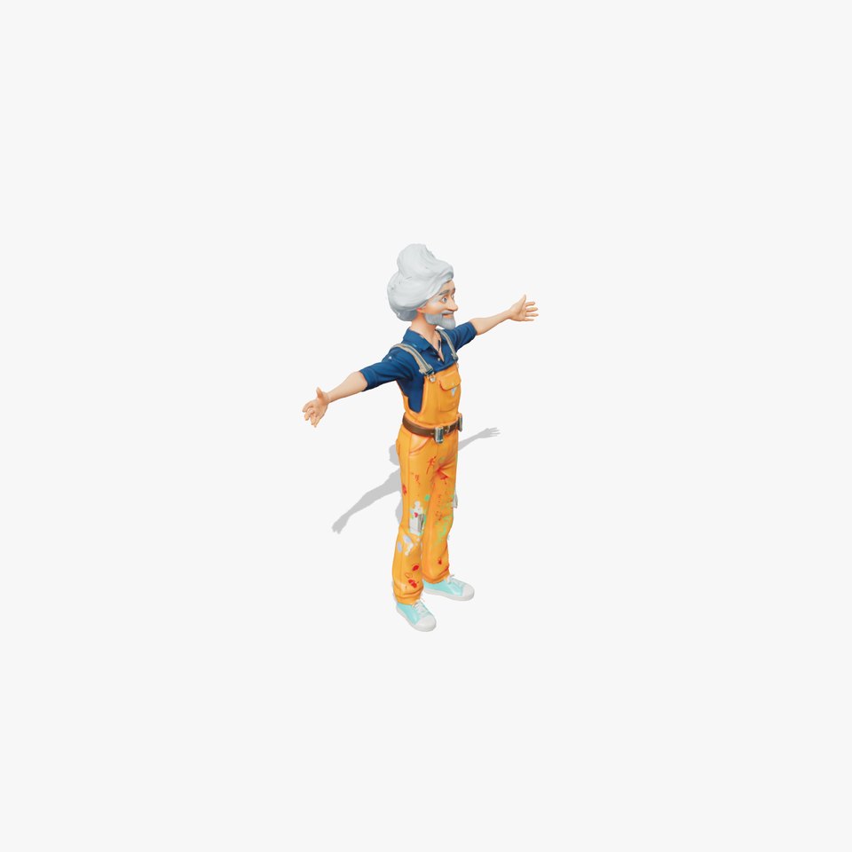 Energetic Artist model pack