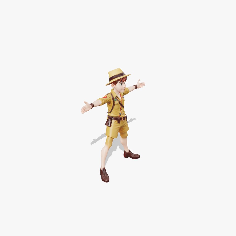 Adventurous Explorer model pack