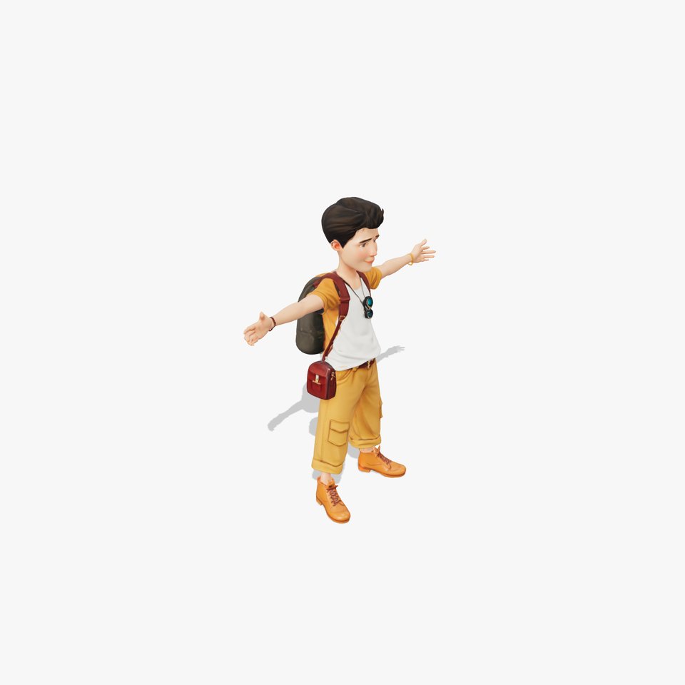 Adventure Explorer Outfit model pack