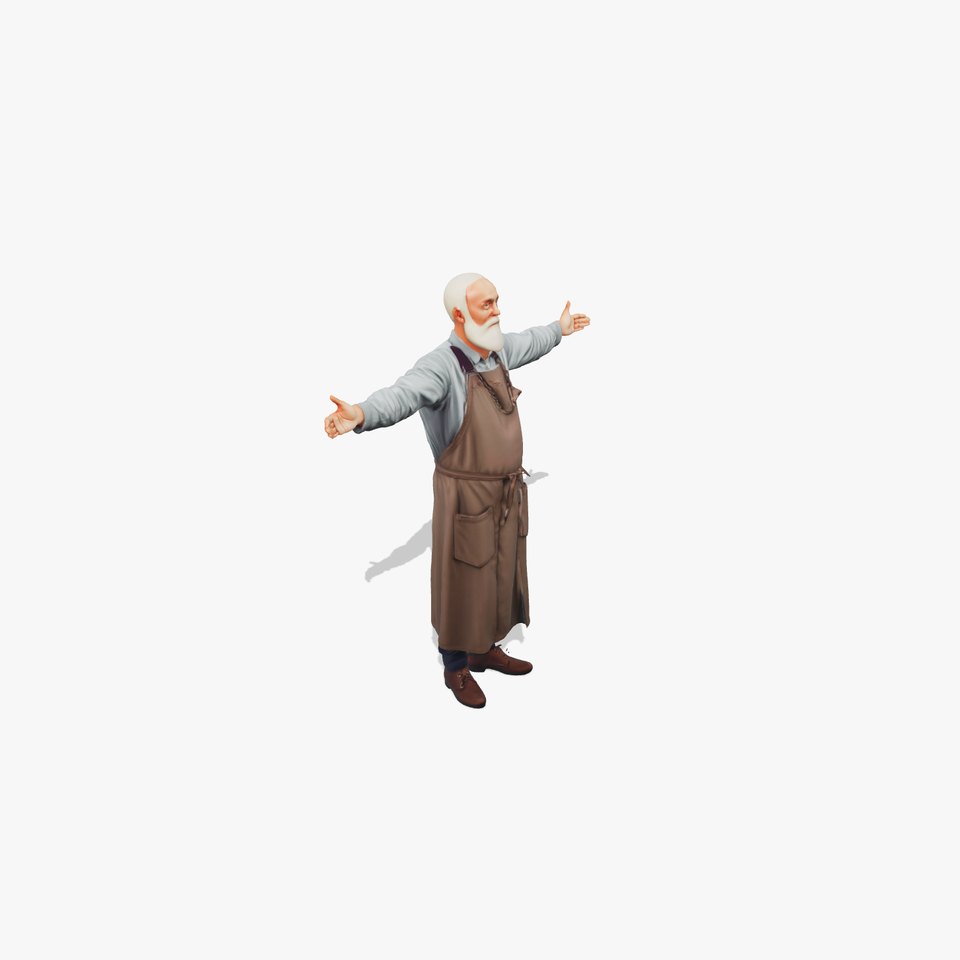 Wise Artisan Character model pack