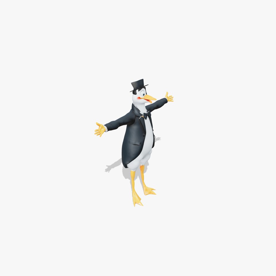 Dapper Penguin model pack