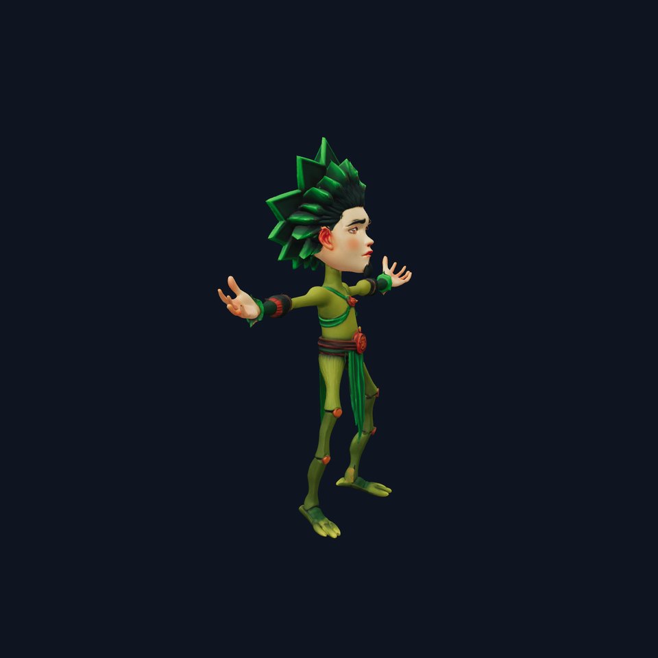 Forest Sprite Character model pack