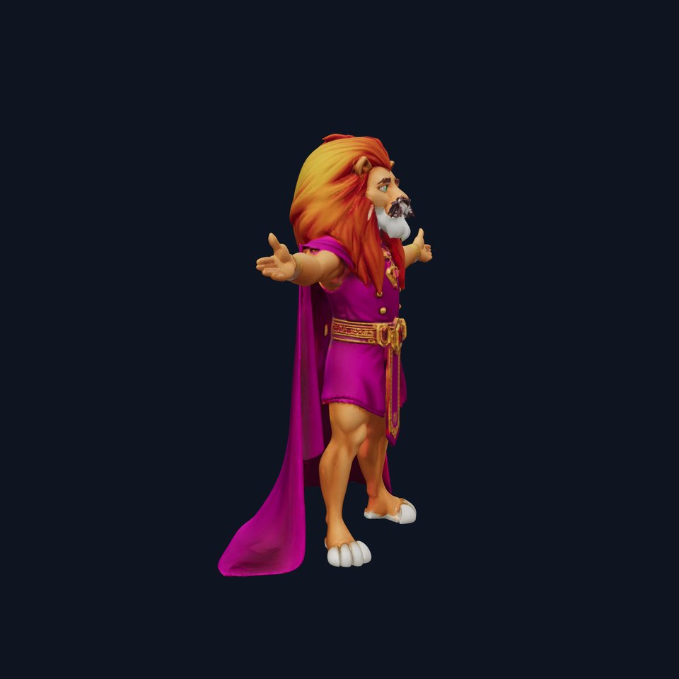 Royal Lion Prince model pack