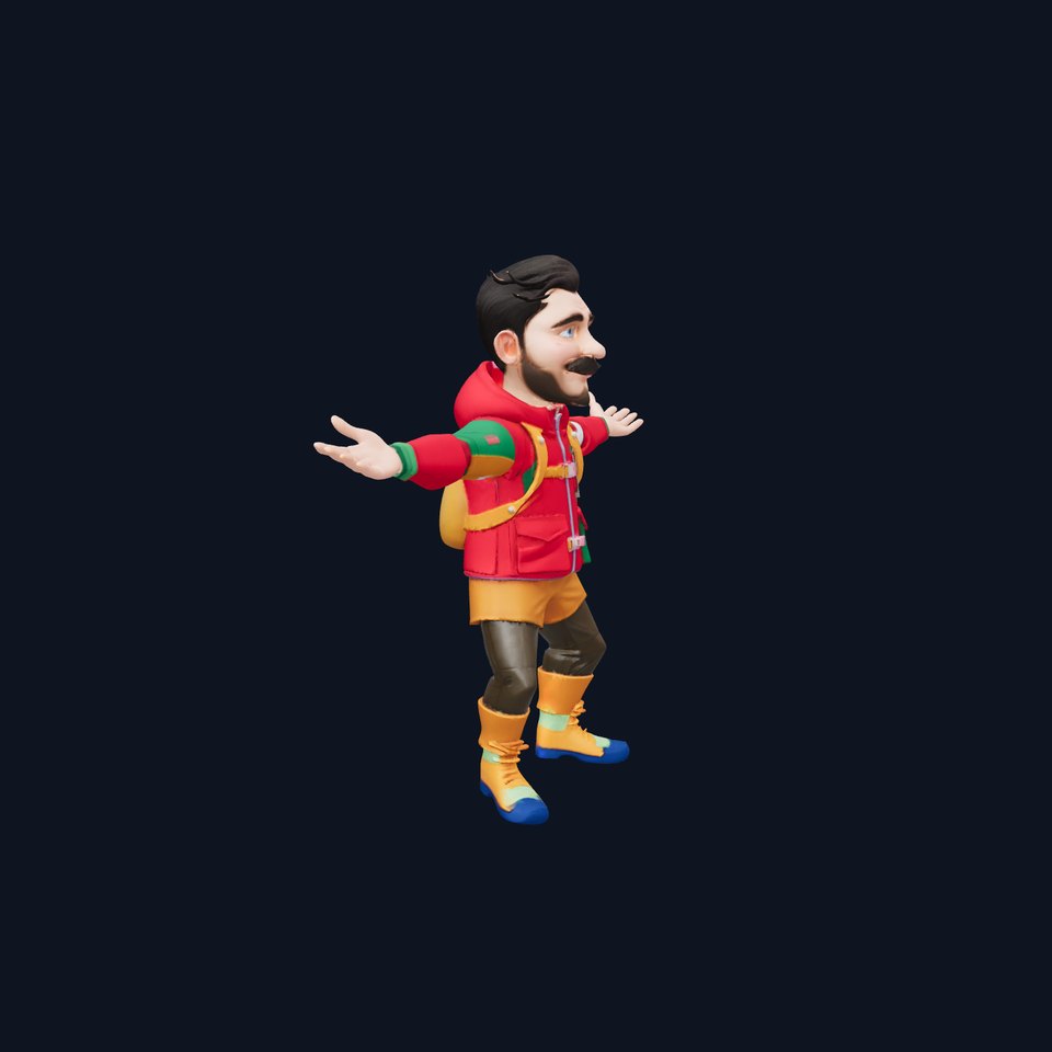 Colorful Adventurer model pack