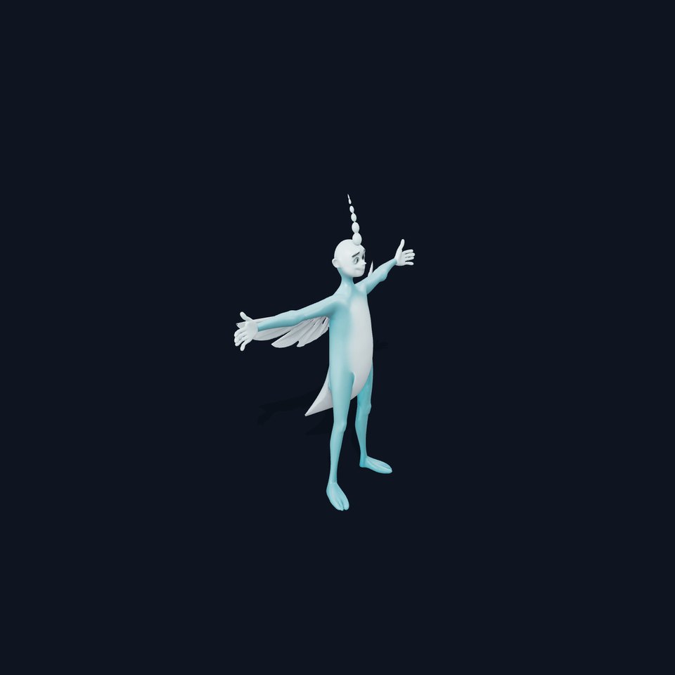 Aqua Creature Fantasy model pack