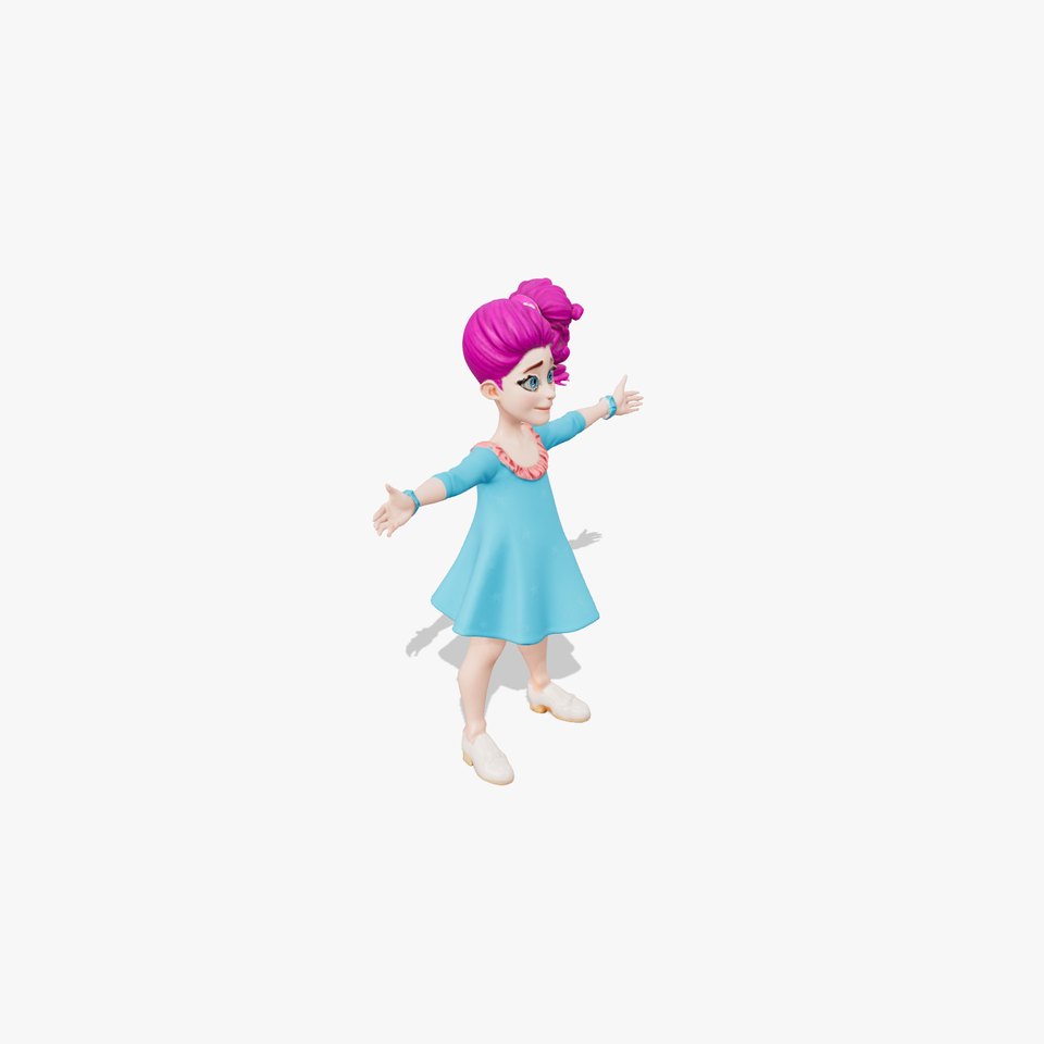 Vibrant Kid Character model pack
