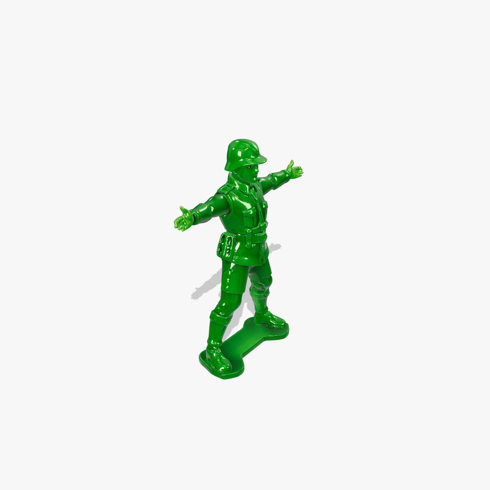 Classic Green Soldier model pack
