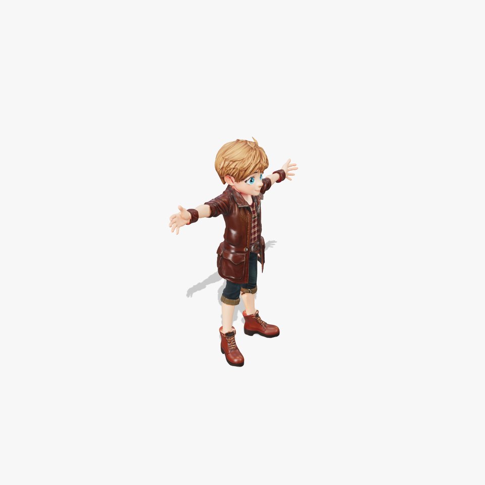 Adventure Kid Character model pack